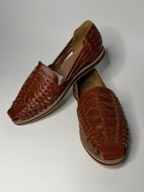 Men's Nisolo Huarache Sandal Brandy size 10 NEW In BOX